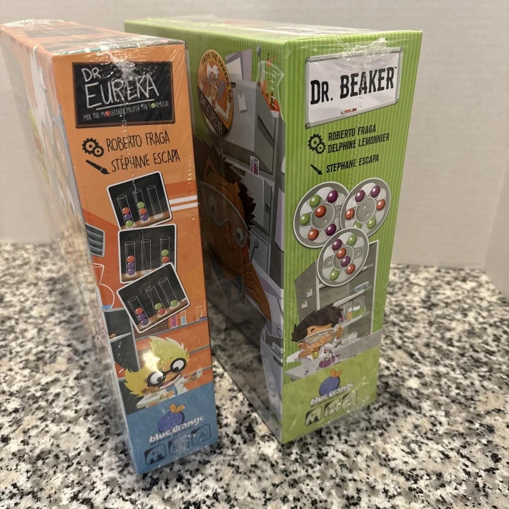Dr. Beaker  Science Speed Logic Family Game Puzzle Race Dr. Eureka Molecules‎